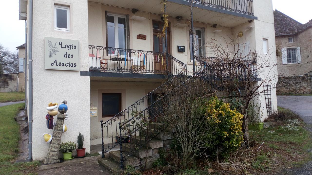 Chambres Au Logis Des Acacias Le Puley Exteriör bild